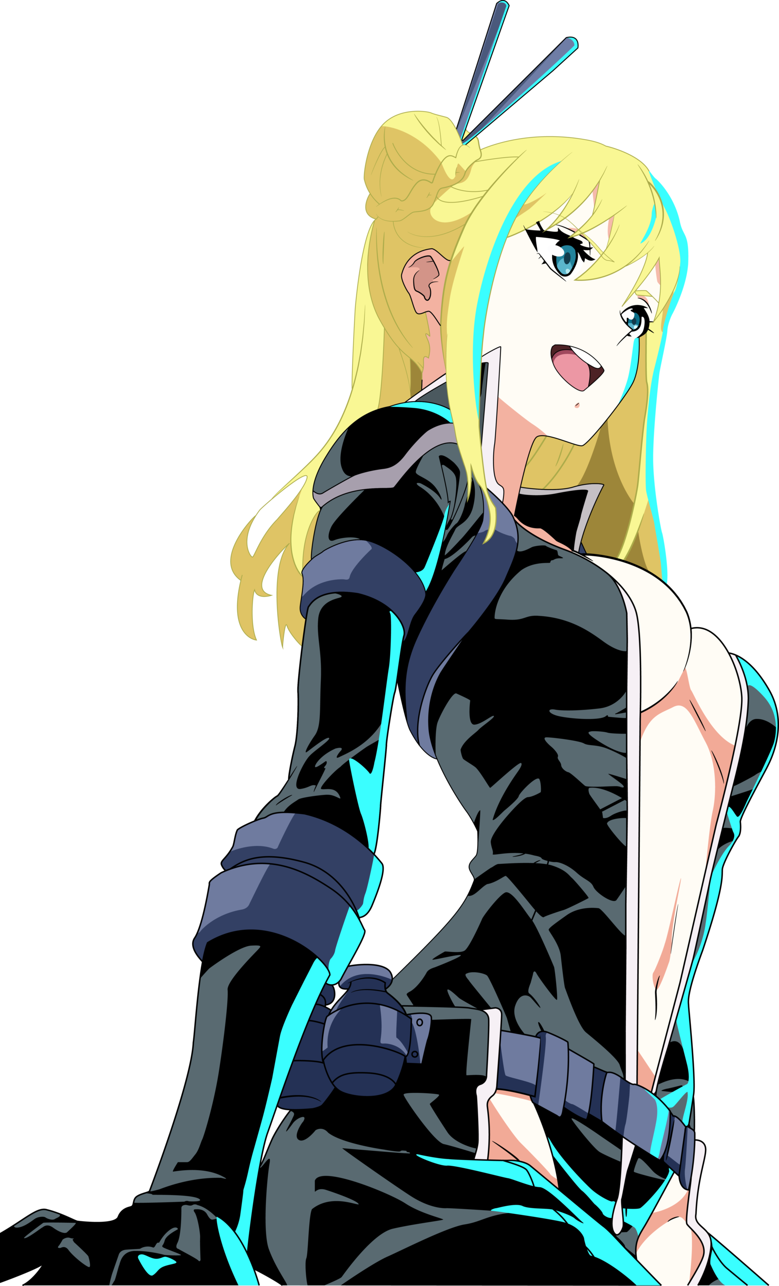 Download Png - Ninja Slayer From Animation Nancy (1600x2642), Png Download