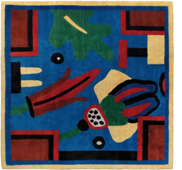 Ndp50 220x220cm - Tapis Ndp 50 (n. Du Pasquier) - Memphis Milano (600x577), Png Download