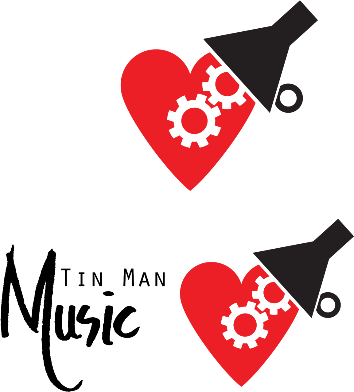 Download Logo Design By Dnyarger For Tin Man Music Heart Png Image With No Background Pngkey Com