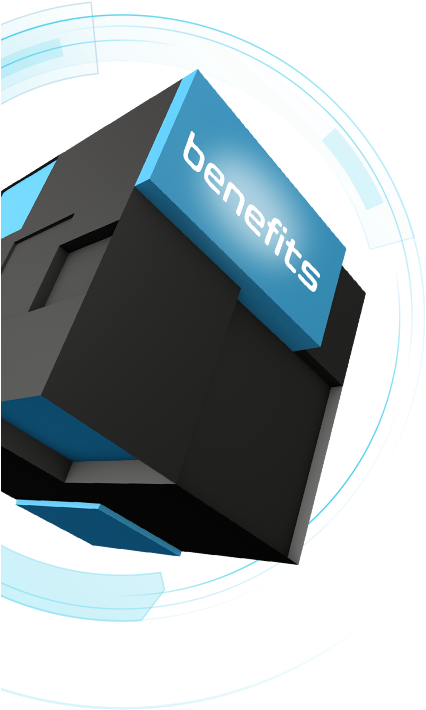 Section3 Benefits Cube - Cube (427x723), Png Download