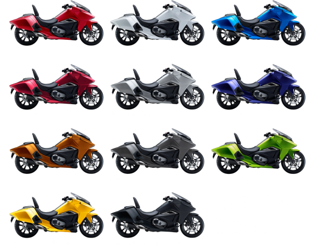2016 Honda Nm4 Vultus Colour Chart - Honda Nm4 Vultus 2016 (630x494), Png Download