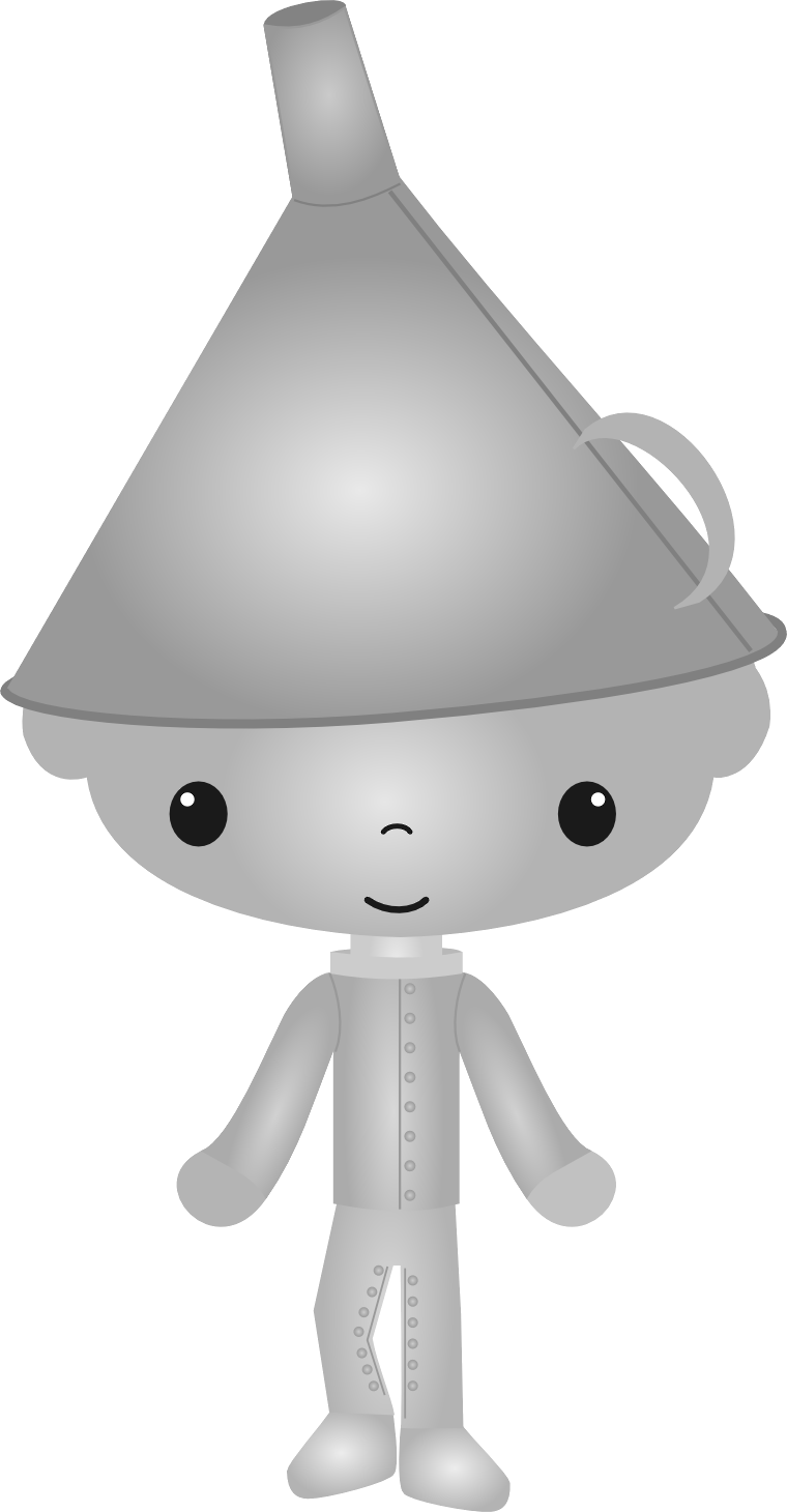 Tin Man Clip Art - Personagens Magico De Oz Desenho - Free Transparent ...