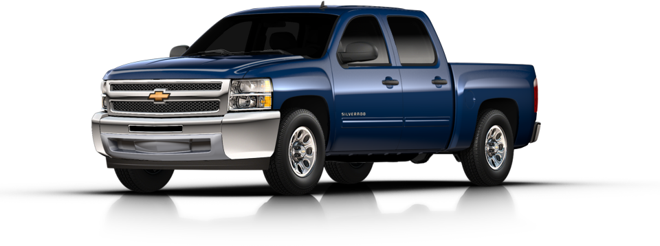2012 Chevrolet Silverado 1500 Lt Model Near Portland, - 2012 Blue Chevy Silverado (960x358), Png Download