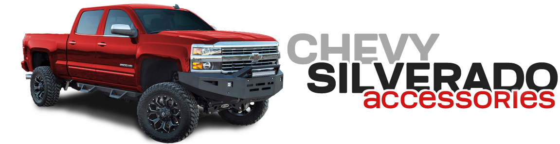 Chevy Silverado Accessories And Chevy Silverado Truck - Chevrolet Silverado (1200x300), Png Download