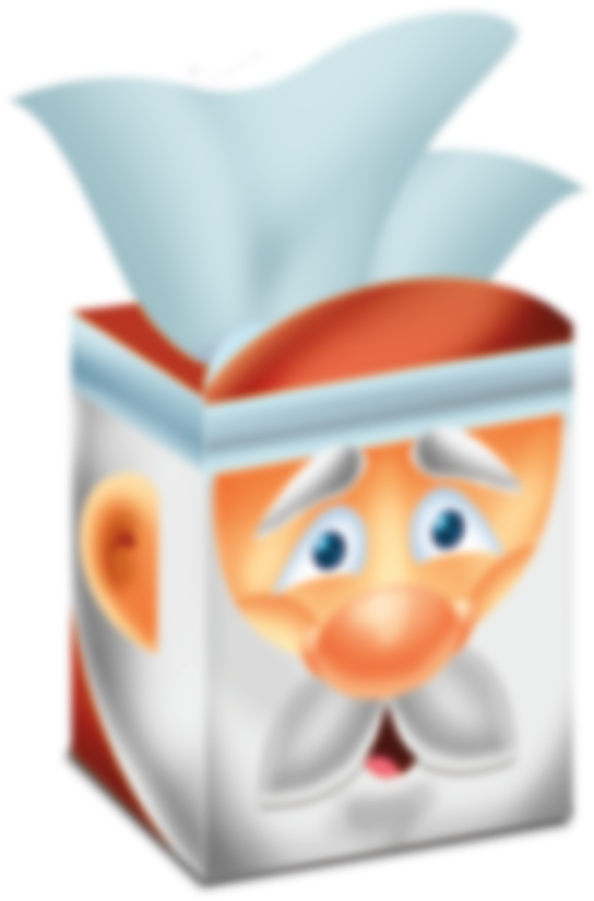 Boxes Blurred 04 - Cartoon (1129x1333), Png Download