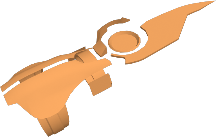 Fre16en - Omni Blade 3d Model (800x600), Png Download