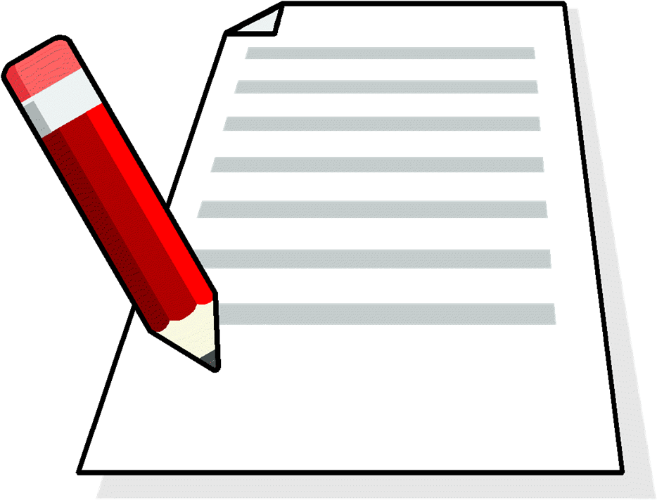 Paper Pencil Clip Art Free (942x717), Png Download