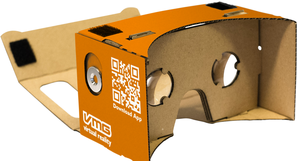 We Are The Producer Of High Quality Virtual Reality - Virtual Reality Cardboard Design (1000x537), Png Download