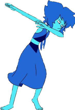 Steven Universe Peridot Dab (292x431), Png Download