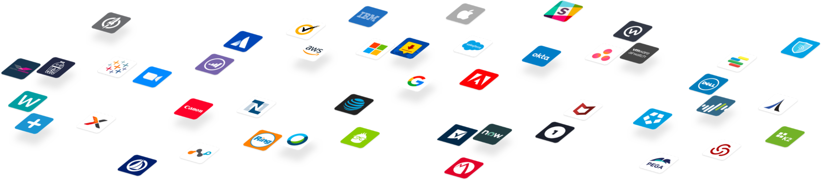 We Work With Thousands Of Apps - Mobile App (1600x367), Png Download