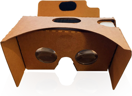 Experience Virtual Reality At Home With Google Cardboard - Google Cardboard (461x336), Png Download