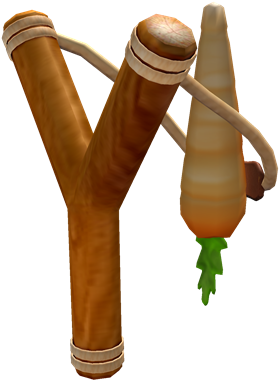 Carrot Slingshot - Portable Network Graphics (420x420), Png Download