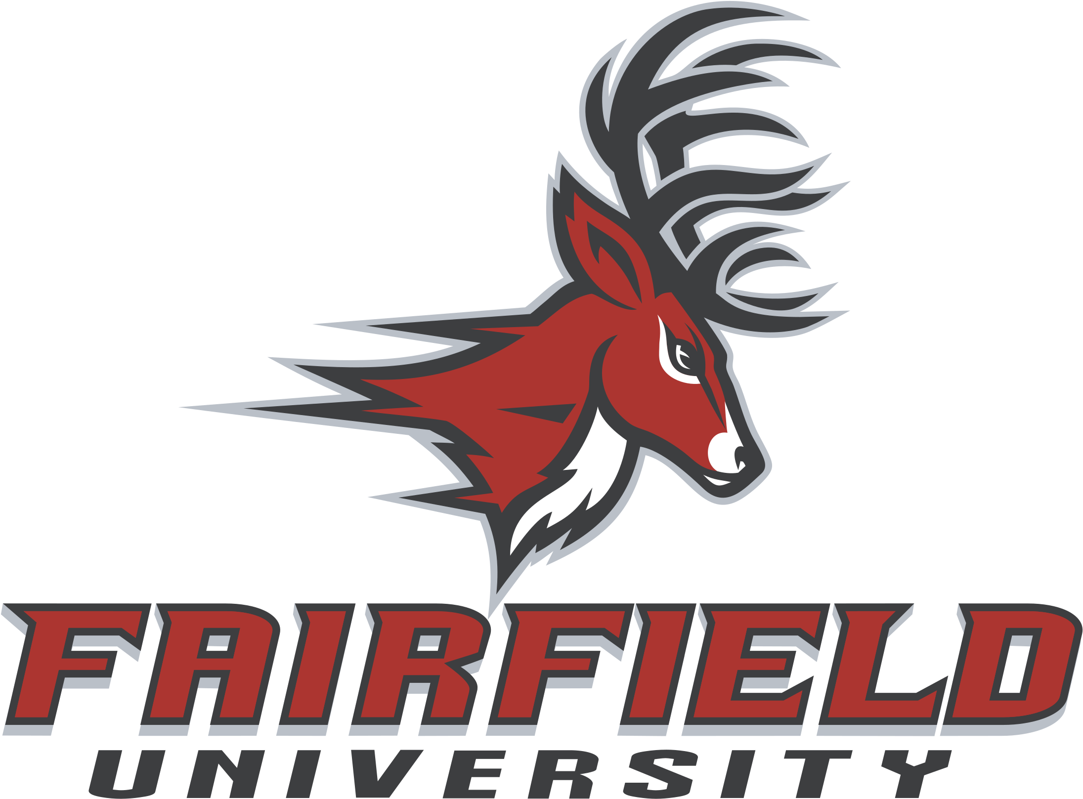 Fairfield Stags Logo Png Transparent - Fairfield University Stags (2400x2400), Png Download