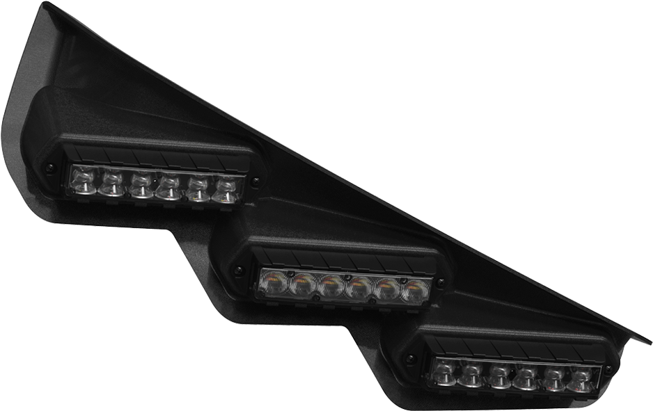 Spoiler Mount - Emergency Vehicle Lighting (1103x775), Png Download