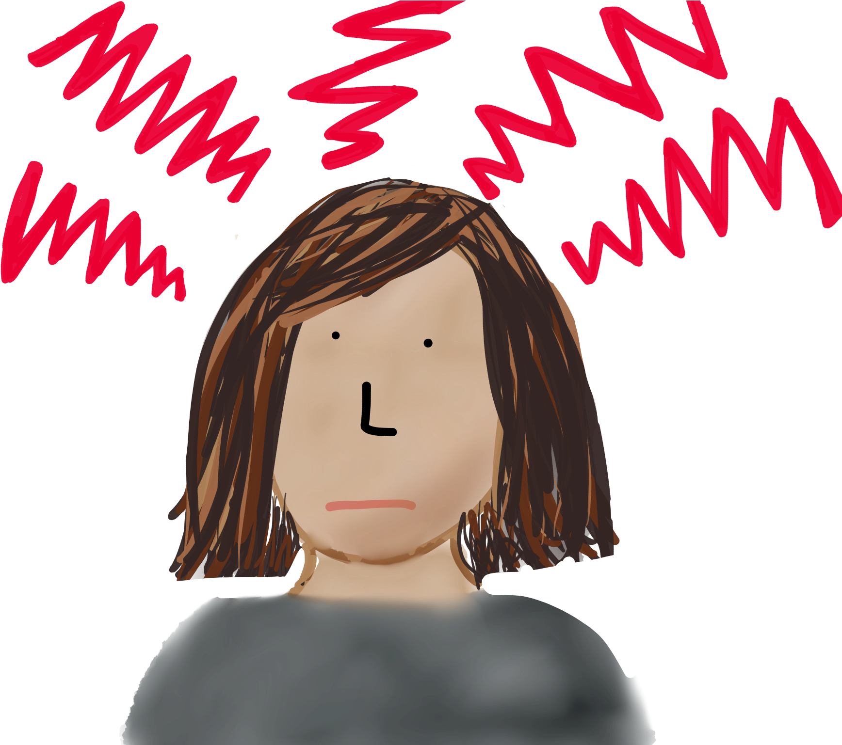 Transparent Pictures Of Anxiety (2048x1536), Png Download