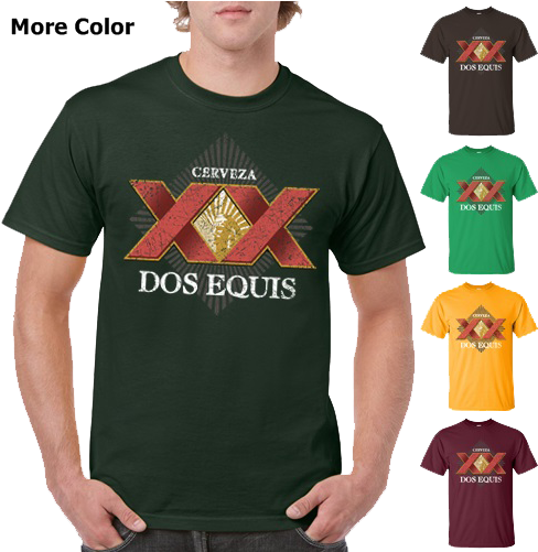 Dos Equis Beer T Shirt - Xx Beer T Shirt (500x500), Png Download