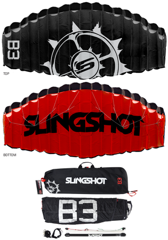 2017 Slingshot B3 Trainer Kite - Slingshot Trainer Kite B2 (370x484), Png Download