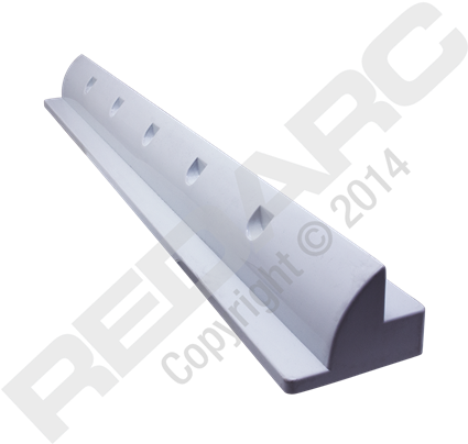 Abs Plastic Solar Panel Spoiler Mount - Mounting Solar Panel Caravan (450x450), Png Download