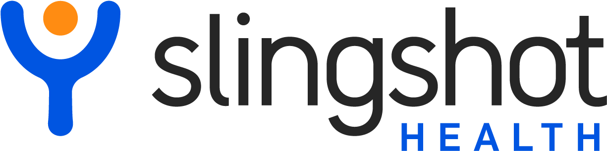 Logo - Slingshot Health Logo (1310x396), Png Download