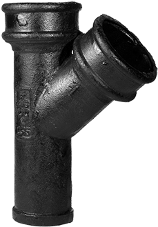 4-inch Cast Iron Plumbing - Cast Iron Plumbing Pipe (448x358), Png Download