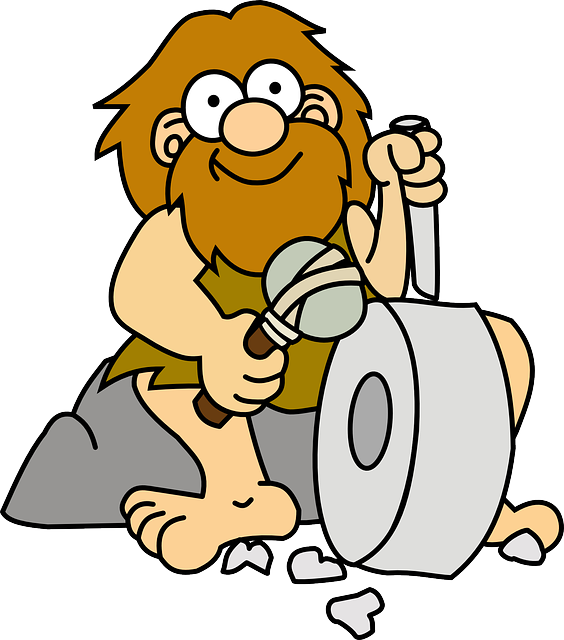 Money Anxiety Clipart - Caveman Clipart (564x640), Png Download