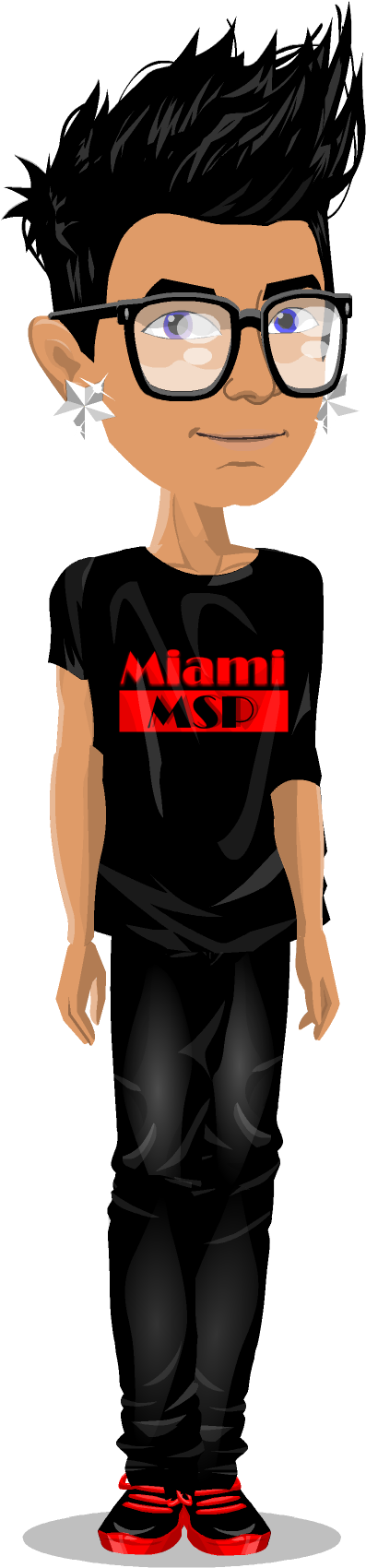 Msp Miami Msp - Msp Png (495x1700), Png Download