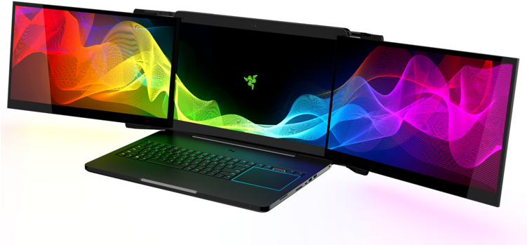 The First Thing You'll Notice, Of Course, Is The Three-screen - Latest It Gadgets 2017 (750x375), Png Download