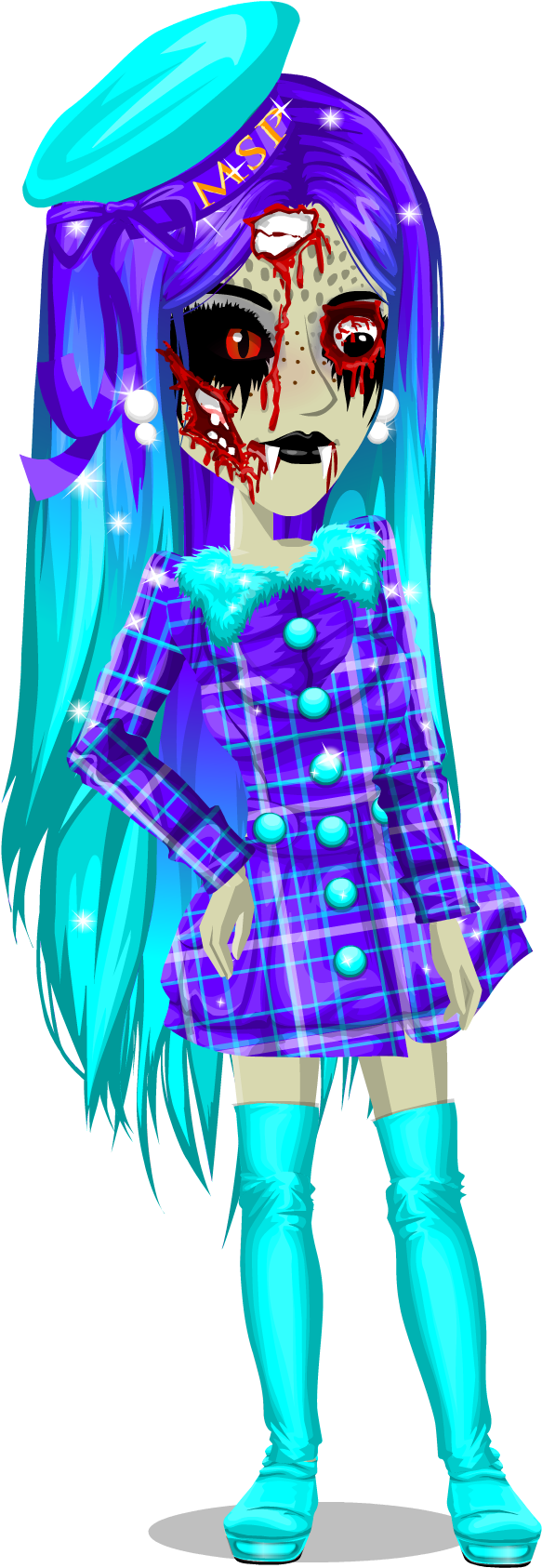 Msp St Britinnia - Your Living Nightmare Msp Looks (1048x1693), Png Download