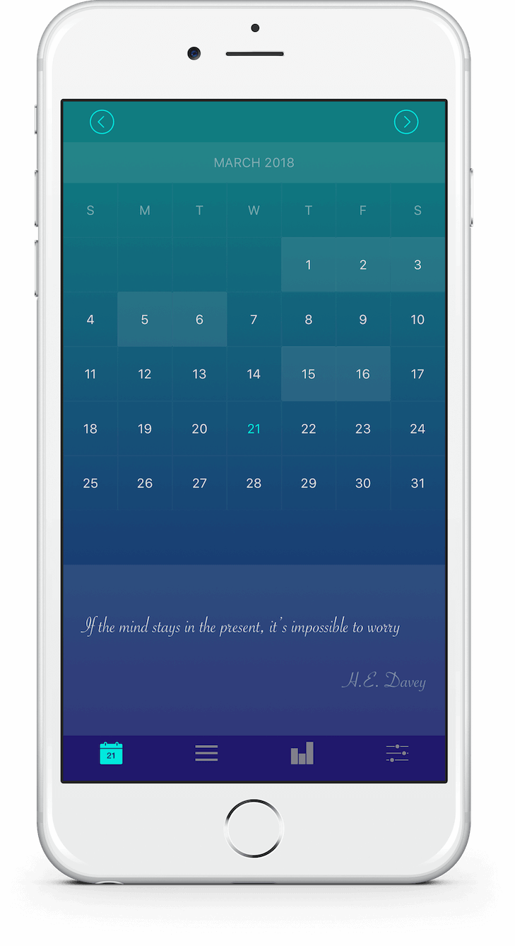 Iphone App - Smartphone (729x1337), Png Download