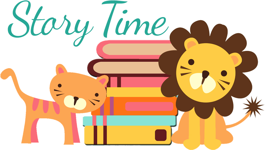 Attachment - Storytime - Cute Storytime (1920x900), Png Download