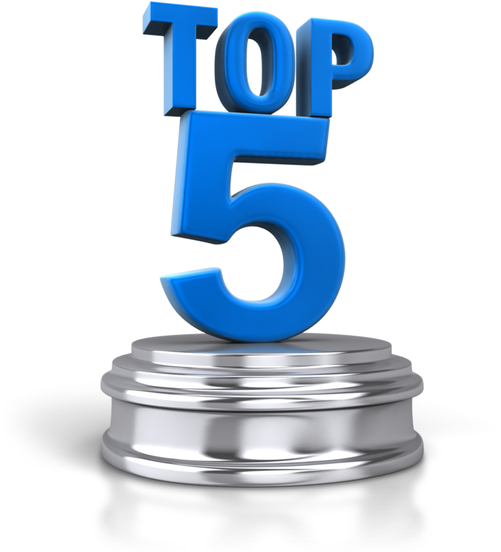 Top 5 In Png (750x800), Png Download