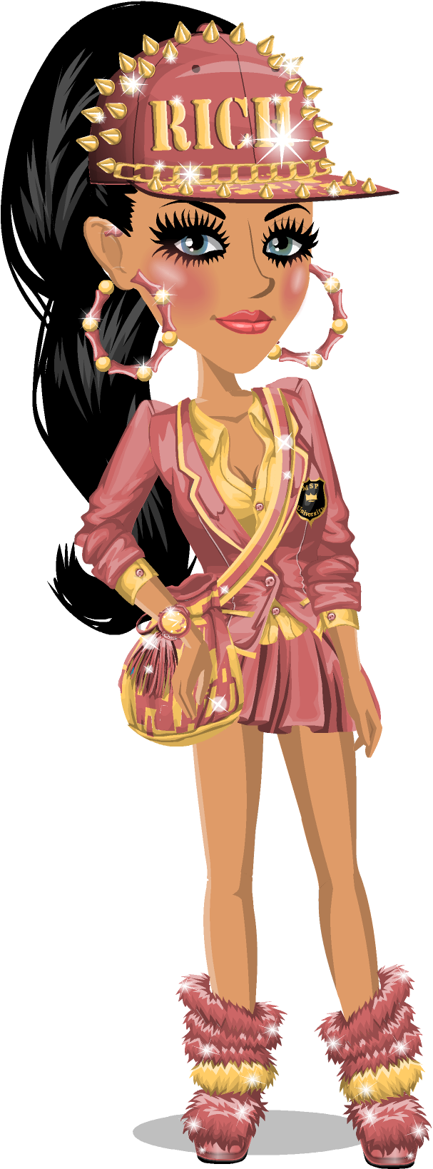 Hollywood Star Png Download - Moviestarplanet Moviestar (934x1699), Png Download