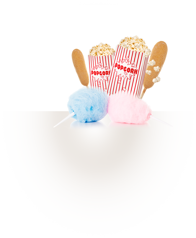 The Small Town Carny Circuits In North Carolina And - Party Popcorn Bags (664x807), Png Download