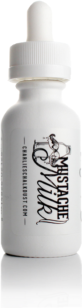 Desayuno - Charlie's Chalk Dust - Mustache Milk (700x700), Png Download
