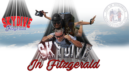 Skydive Fitzgerald Is The Only Real Skydiving In South - Tandem Skydiving (542x305), Png Download