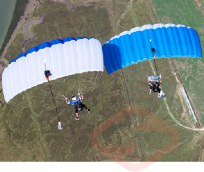 Parachuting (700x700), Png Download