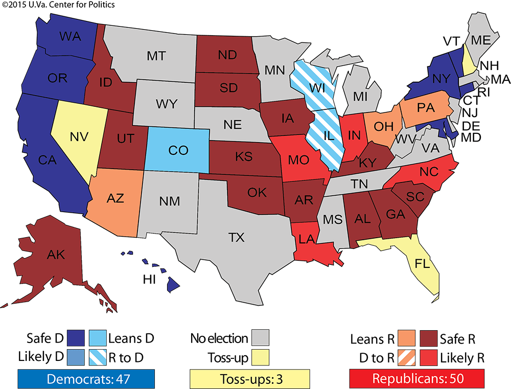 The Rift Is Shown With Ryan Pushing For Legislation - Republican Nomination 2016 Map (1000x761), Png Download