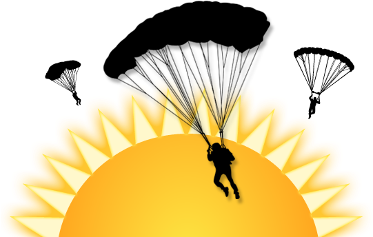 San Bernadino Skydiving Competitors, Revenue And Employees - Illustration (540x352), Png Download