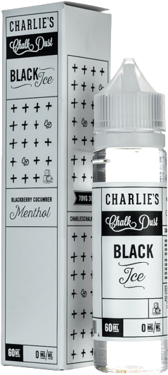 Black Ice By Charlie's Chalk Dust - Electronic Cigarette Aerosol And Liquid (600x600), Png Download