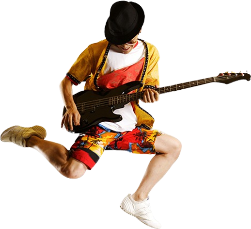 Bateria - Play Guitar Png (520x503), Png Download