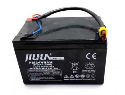 Baterãa Max Rocket - Batería Max Rocket 24v/6ah (432x437), Png Download