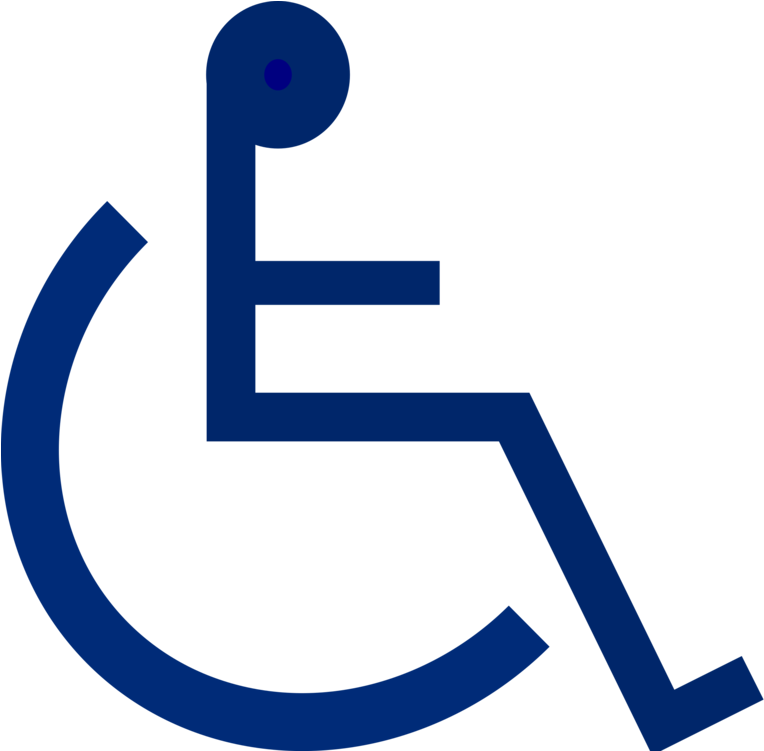 Disabled Parking Permit Wheelchair Disability Accessibility - Handicap Png (776x750), Png Download