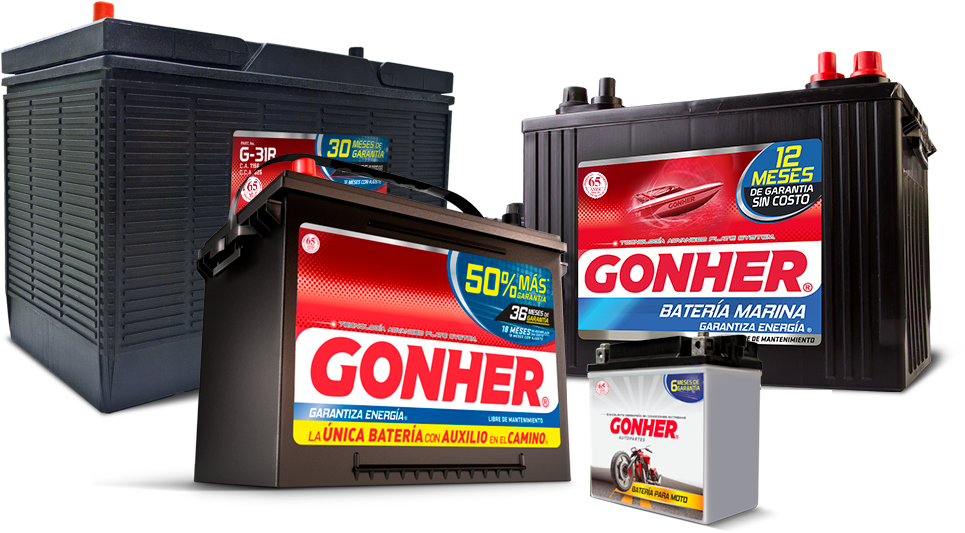 Acumuladores - Acumuladores Gonher (1000x593), Png Download