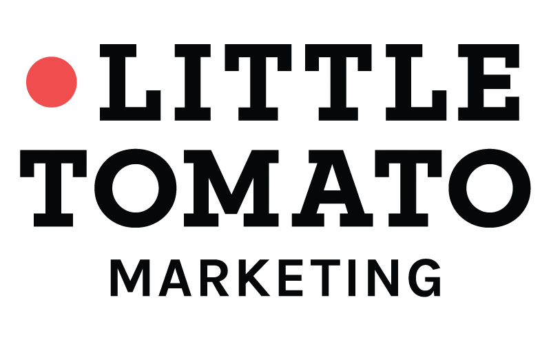 Littletomato Logo Full Grad - Vote Here Printable Sign (800x490), Png Download