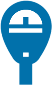 Blue Parking Meter Illustration - Portable Network Graphics (400x400), Png Download