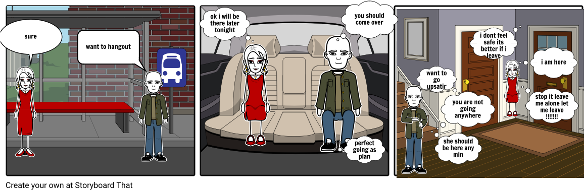 Creepy Guy - Cartoon (1164x385), Png Download