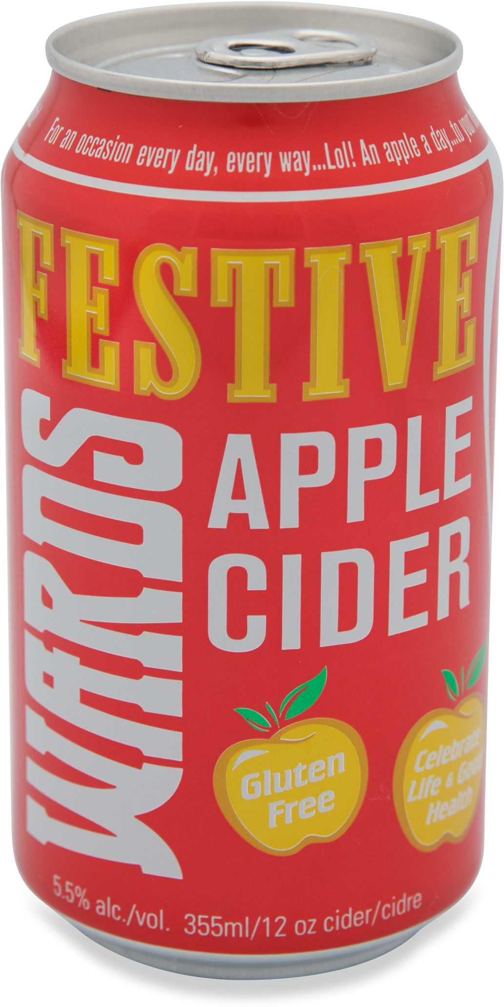 Wards Festive Apple Cider - Apple Cider (1215x2182), Png Download