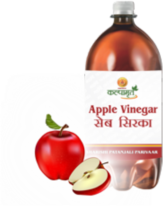 Apple Cider Vinegar - Patanjali Apple Cider Vinegar (411x500), Png Download