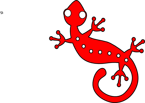 Green Iguana Clipart Geico - Gecko Clip Art (600x427), Png Download