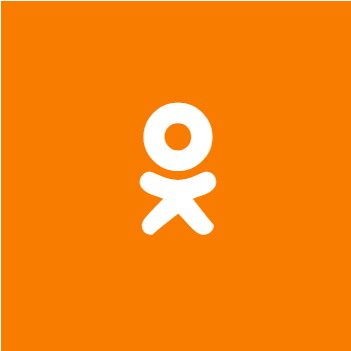 Odnoklassniki Follow Button - Иконка Одноклассники Для Сайта (542x542), Png Download